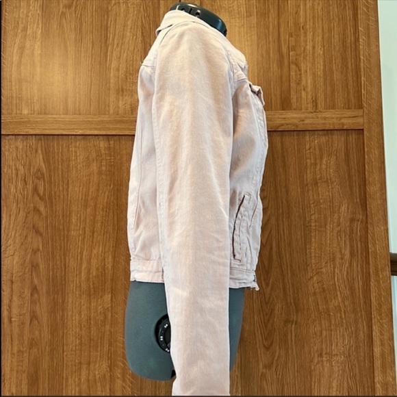 Light Pink Denim Jacket - Picture 4 of 4